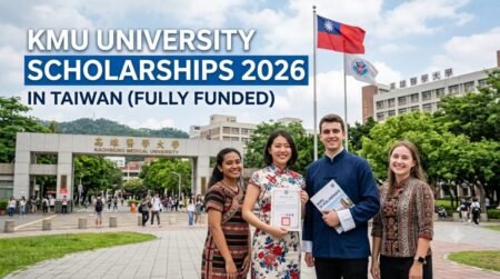 KMU University Scholarships 2026 in Taiwan (Fully Funded) | Apply Now