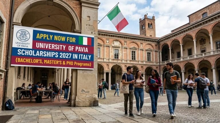 Apply Now for University of Pavia Scholarships 2027 in Italy (Bachelor's, Master's & PhD)