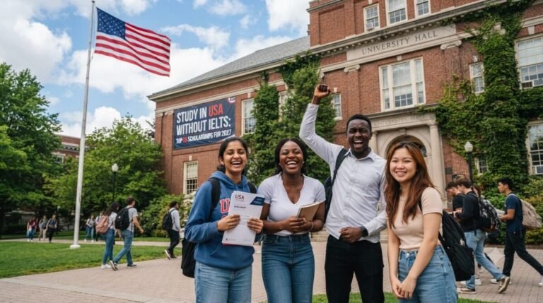 Study in USA Without IELTS: Top 25 Scholarships for 2027