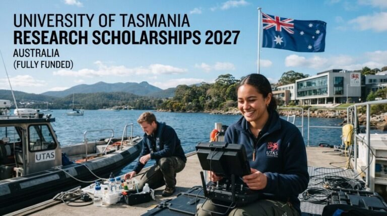 University of Tasmania Scholarships 2027 in Australia – Fully Funded Master’s and PhD Research Opportunities