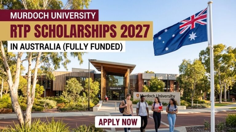 Murdoch University Australia RTP Scholarships 2027 with Full Tuition and Living Stipend