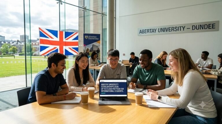 Abertay University Scholarships 2026: Up to £3,000 Per Year for International Students