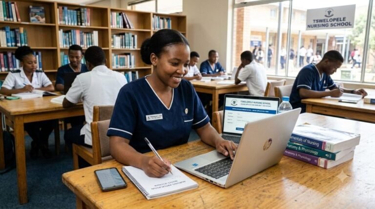 Tswelopele Nursing School Online Application Form 2027 /2028 Intake