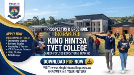 King Hintsa TVET College Prospectus & Bronchure 2025/2026 PDF Download