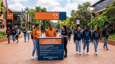 UJ courses offered and entry requirements -University of Johannesburg