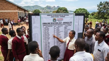 Form One Selection 2027 Mwanza City Download Names in PDF