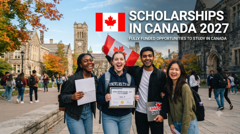 Scholarships in Canada 2027: Fully Funded Opportunities to Study in Canada