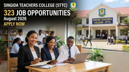 323 Jobs at Singida Teachers College (STTC) August 2026 – Apply Now