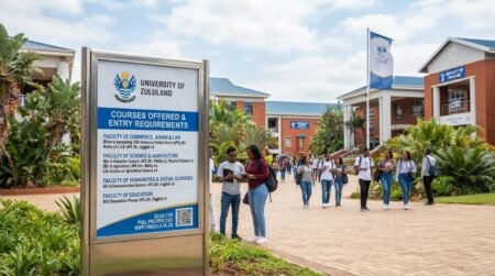 UNIZULU courses offered and entry requirements -University of Zululand