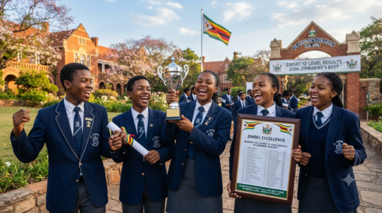 List of Top 100 Best ‘O’ Level Schools In Zimbabwe 2026/2027 List of Top 100 Best ‘O’ Level Schools In Zimbabwe 2026/2027