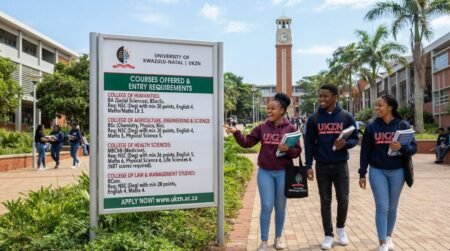 UKZN courses offered and entry requirements -University of KwaZulu-Natal