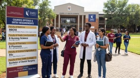 SMU courses offered and entry requirements -Sefako Makgatho Health Sciences University