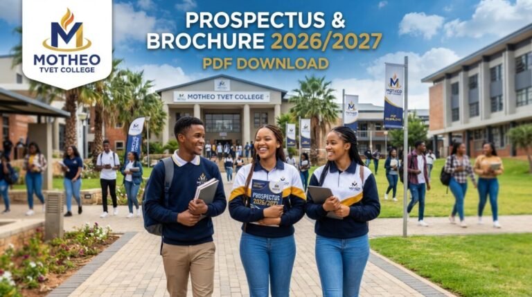 Motheo TVET College Prospectus & Brochure 2026/2027 PDF Download