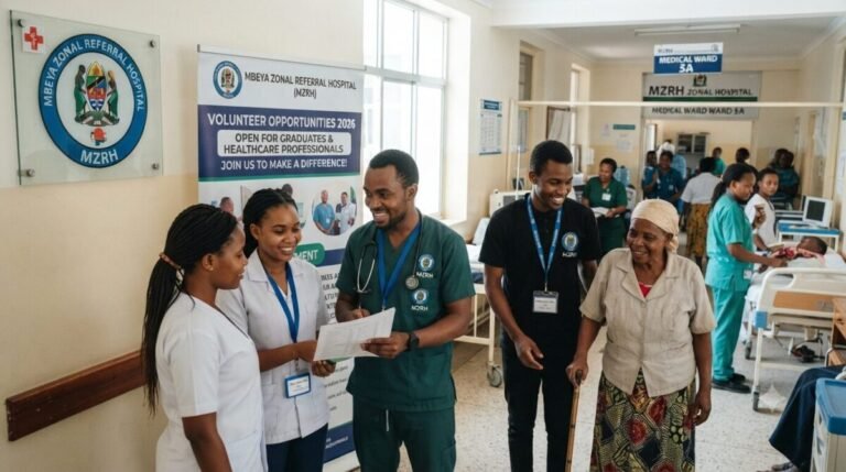 Mbeya Zonal Referral Hospital Volunteer Opportunities 2026 for Graduates and Healthcare Professionals