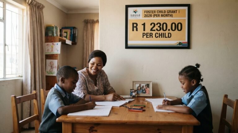 How Much Is the SASSA Foster Child Grant in 2026 Per Month?