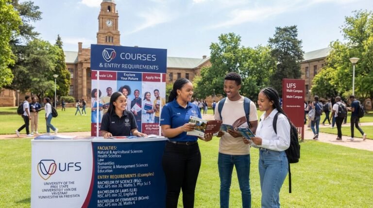 UFS courses offered and entry requirements -University of the Free State