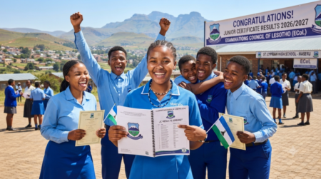 JC Results 2026/2027 Pass List Examinations Council of Lesotho (ECoL) JC Results 2026/2027 Pass List Examinations Council of Lesotho (ECoL)
