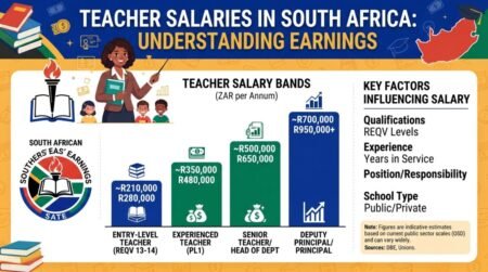 How much money teachers earn in South Africa How much money teachers earn in South Africa