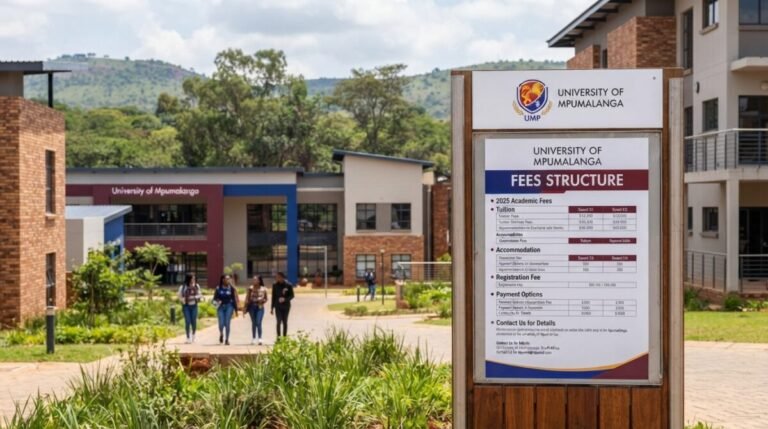 UMP Fees Structure-University of Mpumalanga