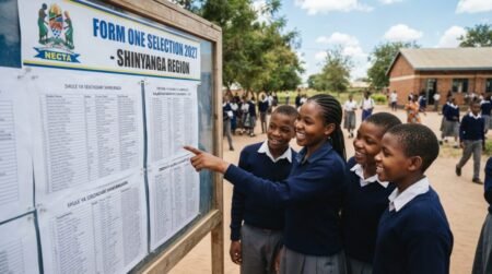Form One Selection 2027 Shinyanga Region Download Names in PDF