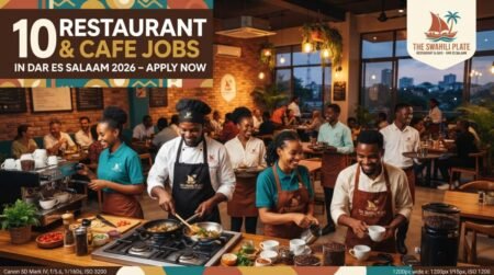 10 Restaurant & Cafe Jobs in Dar es Salaam 2026 – Apply Now
