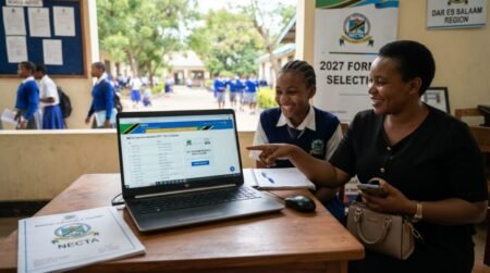 Form One Selection 2027 Dar es salaam Download Names in PDF