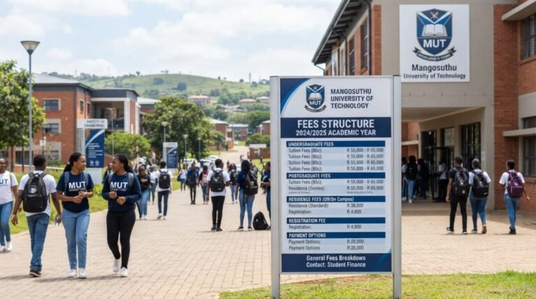 MUT Fees Structure-Mangosuthu University of Technology MUT Fees Structure-Mangosuthu University of Technology
