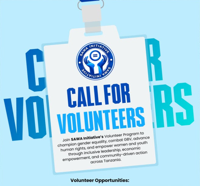 SAWA Initiative Volunteer Opportunities 2026 in Tanzania – Apply Before 28 October SAWA Initiative Volunteer Opportunities 2026 in Tanzania – Apply Before 28 October