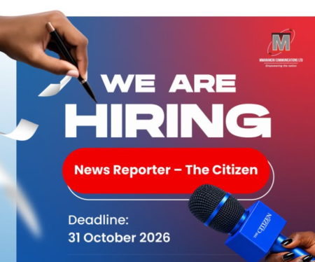 Mwananchi Communications Limited (MCL) has announced a News Reporter vacancy in Tanzania for October 2026, offering an opportunity for experienced journalists to join a leading media organization. The MCL News Reporter job focuses on business journalism, economic reporting, technology, innovation and financial developments across Tanzania and East Africa. Qualified candidates with at least three years of reporting experience, strong English writing skills and a portfolio of published stories are encouraged to apply before 31 October 2026.